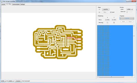 CNC Gcode controller .